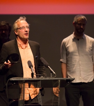 Renaud Davy distributeur de "Tangerine" Prix NV 2015 ©PBerth